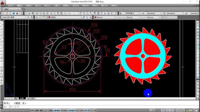 CAD练习图讲解,教你用CAD画锯齿片,这些CAD小技巧网上可搜不到