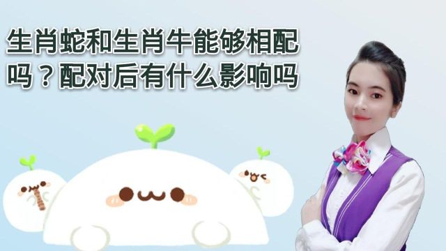 生肖蛇和生肖牛能够相配吗?配对后有什么影响吗