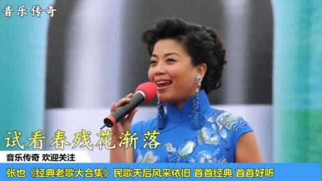 张也《经典老歌大合集》民歌天后风采依旧,首首经典,首首好听