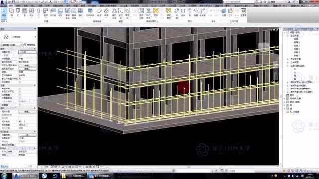 基于Revit模板脚手架设计应用实操外脚手架设计与模型搭建