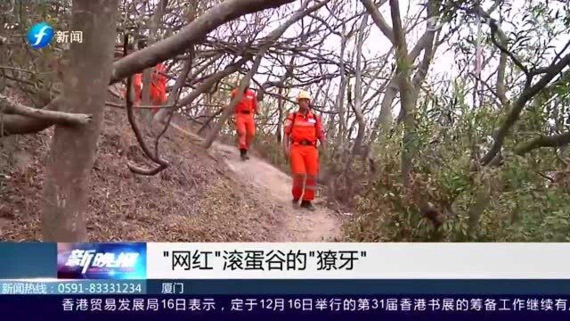 ”网红“滚蛋谷的”獠牙“,盲目去爬山,太危险了