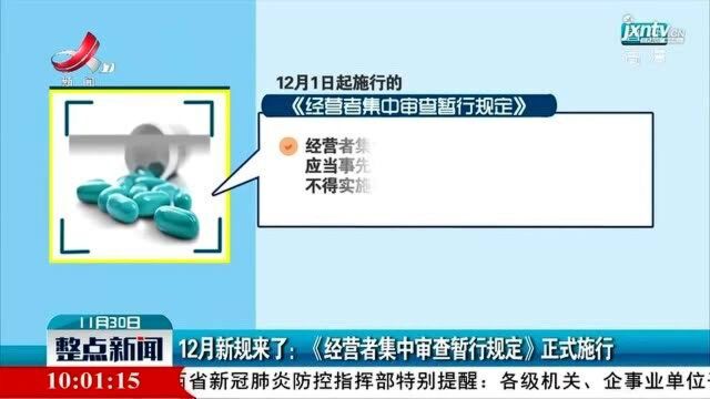 12月新规来了:《经营者集中审查暂行规定》正式施行