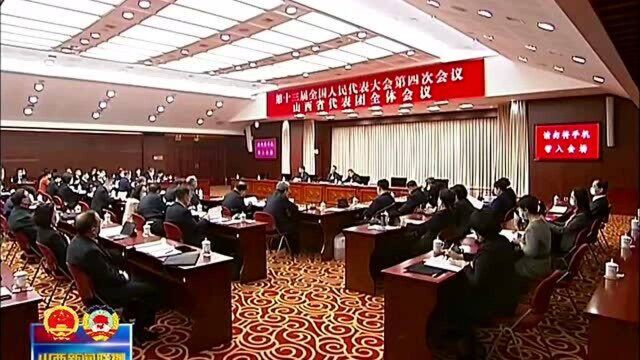 我省全国人大代表讨论拟向大会提交的议案和重点建议