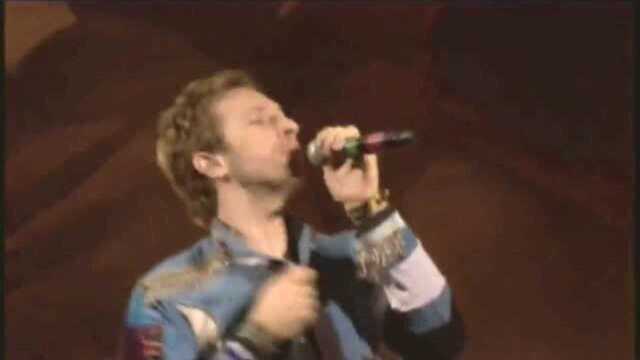 Coldplay超经典的一首歌,现场绝了!