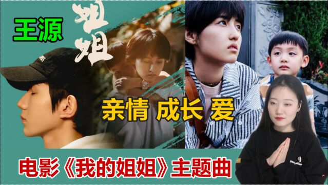 王源献唱张子枫新电影《我的姐姐》主题曲,光看MV就够让人流泪了!