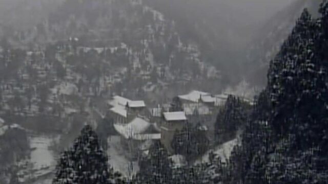 赏析王维的《江干雪霁图》,画的就是终南山雪后野旷之景