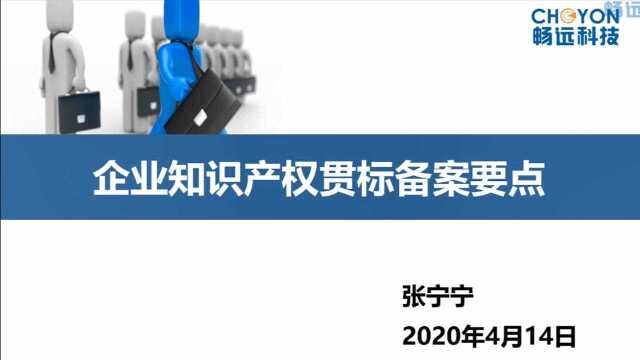 企业知识产权贯标备案要点