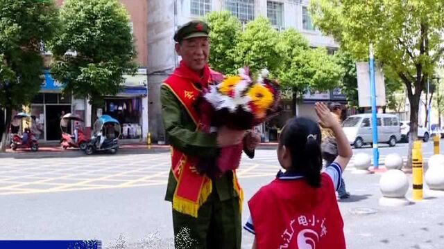 九江广电小记者“童心向党”主题系列活动走进武宁县直学校