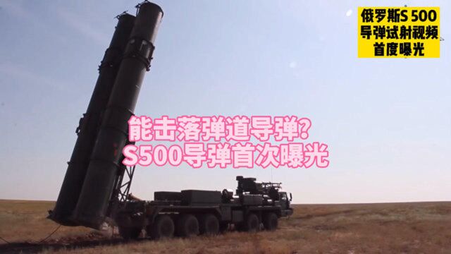 俄首度公开S500\