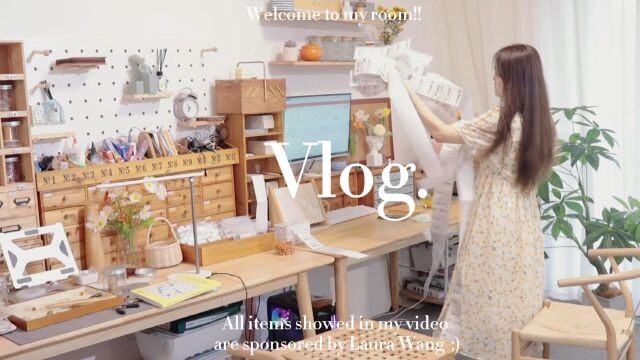 Vlog|手工饰品店主一天的工作日常