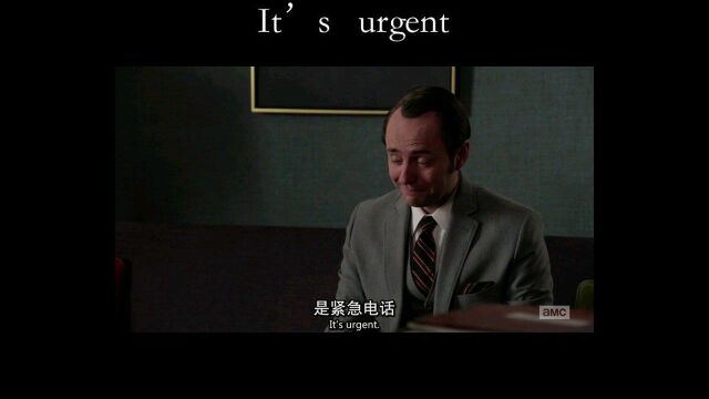 169.It's urgent. 情况紧急