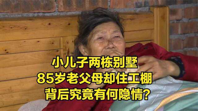 小儿子两栋别墅,85岁老父母却住工棚,背后究竟有何隐情?