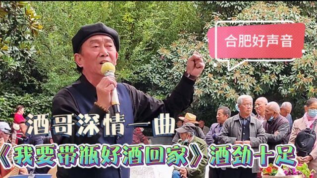 合肥酒哥,深情一曲《我要带瓶好酒回家》酒味真浓,劲头十足 !