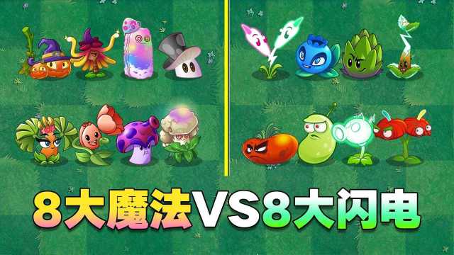 8大魔法VS8大闪电!你猜猜哪个家族更强?