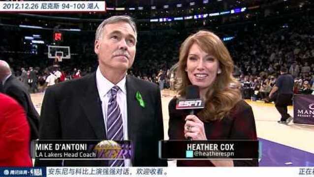 NBA“年终大战”经典赛2012年尼克斯vs湖人1