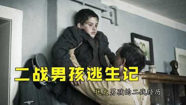 8岁男孩遭纳粹连夜追杀,畅销书改编《二战男孩逃生记》#电影 #电影解说