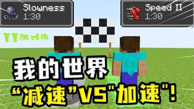 我的世界:最快的加速VS最高的减速,玩家一起套上后,无法移动?