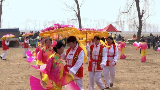 2022年农历二月十九日原平市西常村庙会文化节纪实