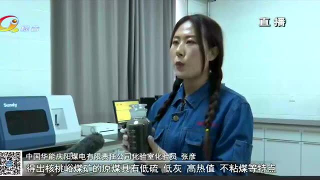 【整体推进煤炭资源开发 建设陇东能源化工基地】核桃峪煤矿原煤低硫低灰高热值 发热量达6000卡