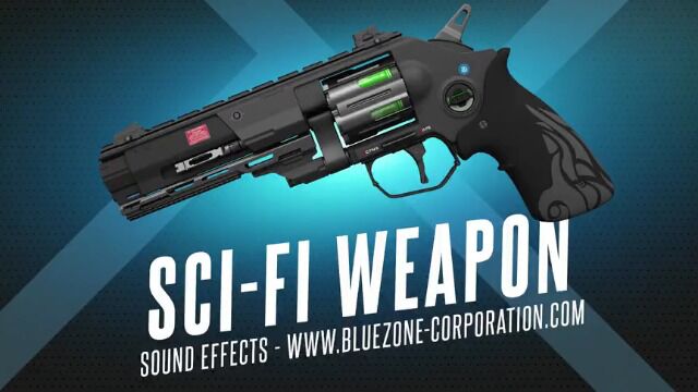 Bluezone releases SciFi Weapon Sound Effects sample library