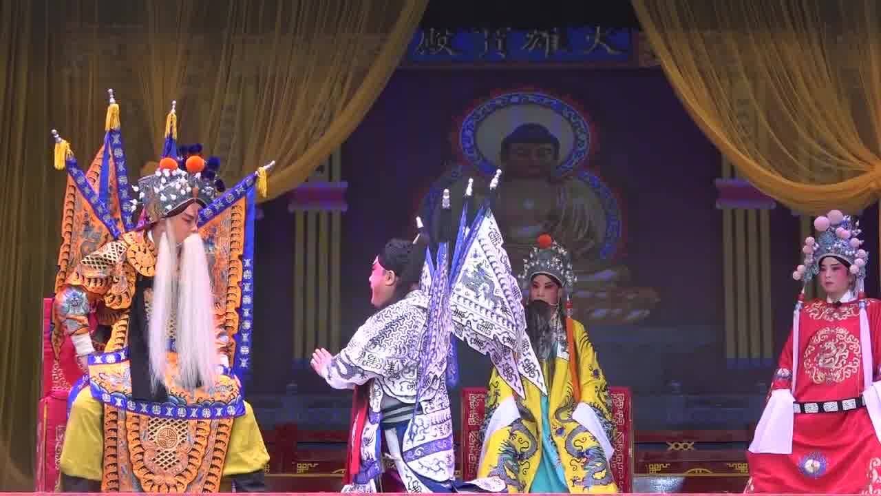 秦腔《五郎出家》唱段,帅气团长唱得有腔有调,完美表演百看不厌