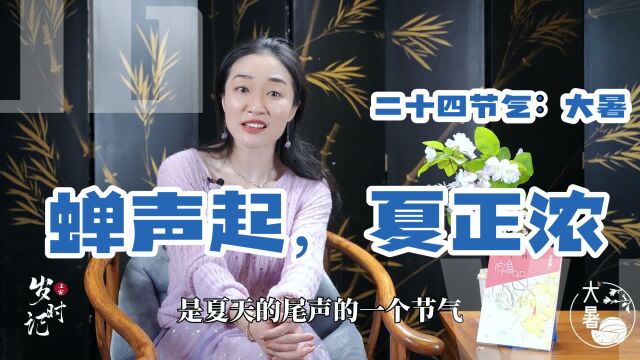 安意如:大暑,轻罗小扇扑流萤