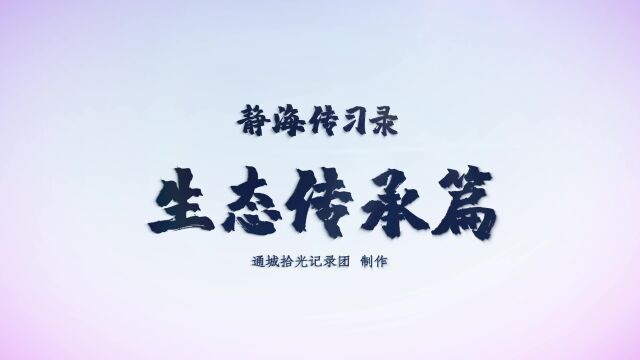 静海传习录——生态传承篇