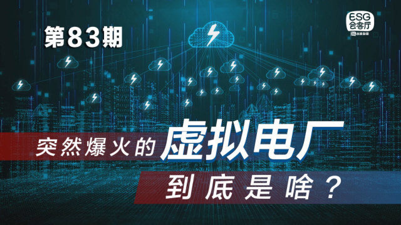 国内首家虚拟电厂成立,千亿市场蓄势待发!什么是虚拟电厂?