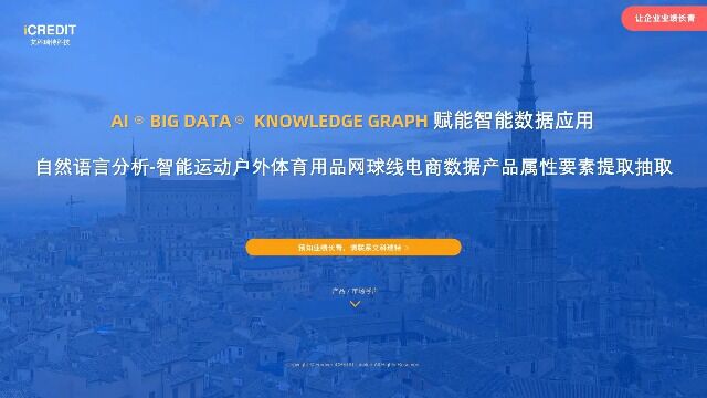 自然语言分析智能运动户外体育用品网球线电商数据产品属性要素提取抽取艾科瑞特科技(iCREDIT)