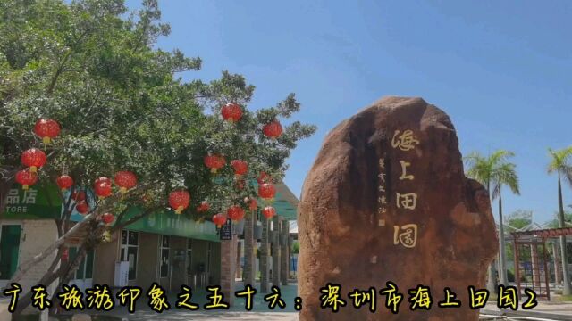 广东旅游印象之五十六:深圳市海上田园2