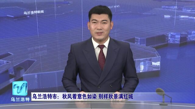 微视界 | 乌兰浩特市:秋风落叶起 层林尽染色