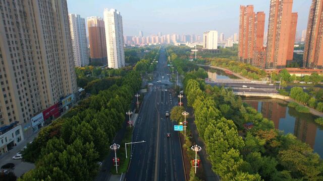 驻马店市开源大道(文明大道)美丽街景随拍