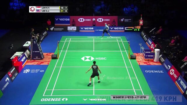 Lee Zii Jia vs Loh Kean Yew  2022 Denmark Open  [Highlights]