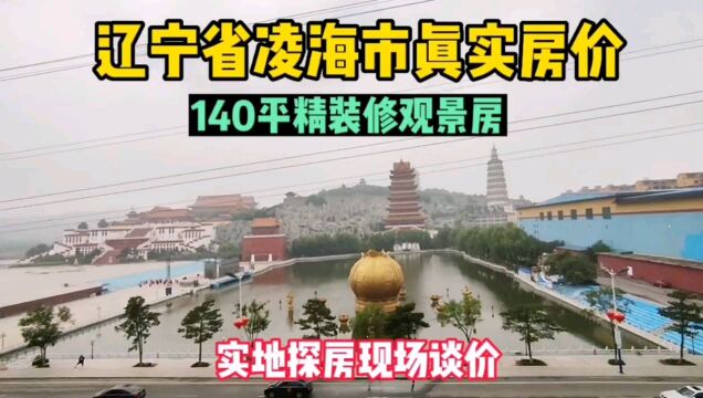 辽宁省凌海市真实房价,鬼哥实地探房现场谈价,140平精装修观景小布达拉宫