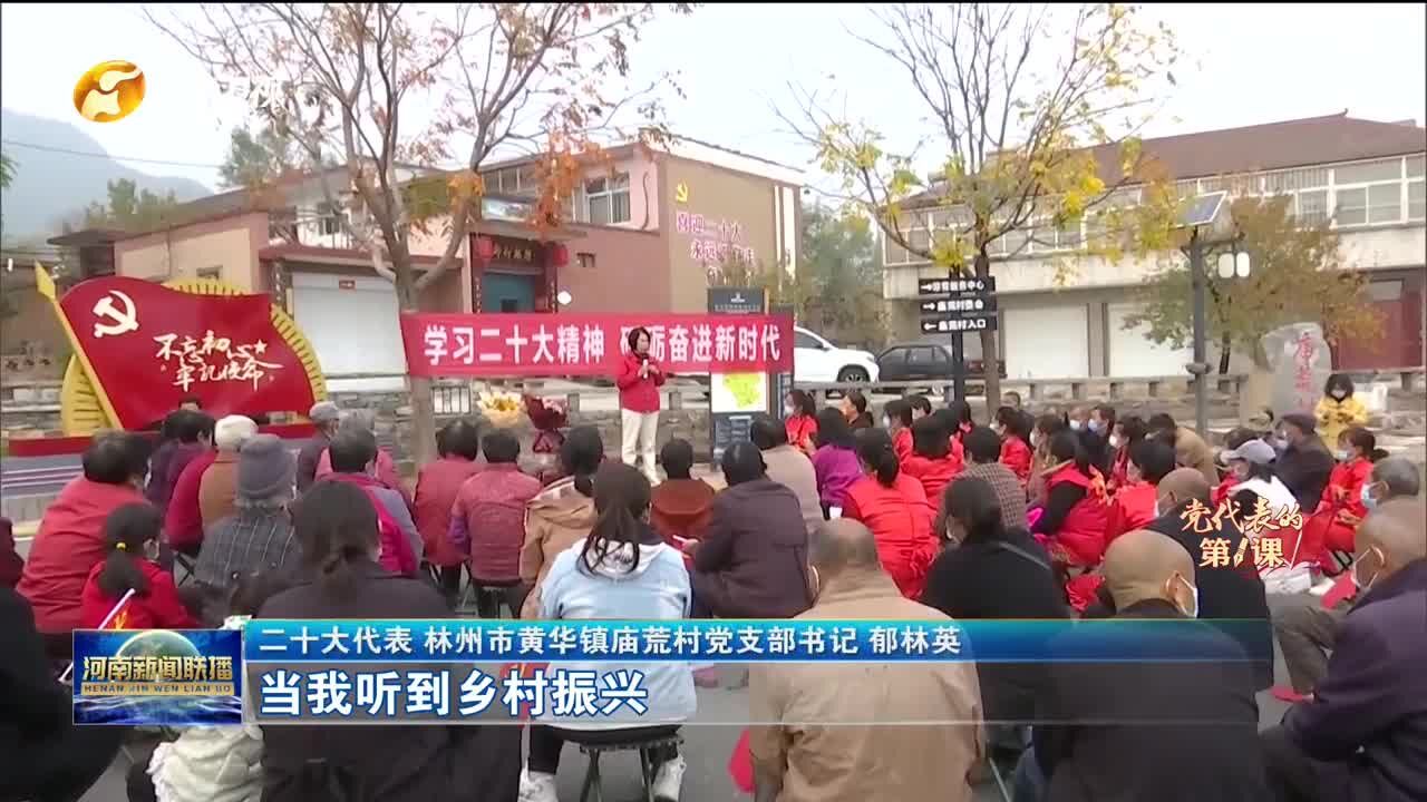 郁林英:用红旗渠精神促进村美民富