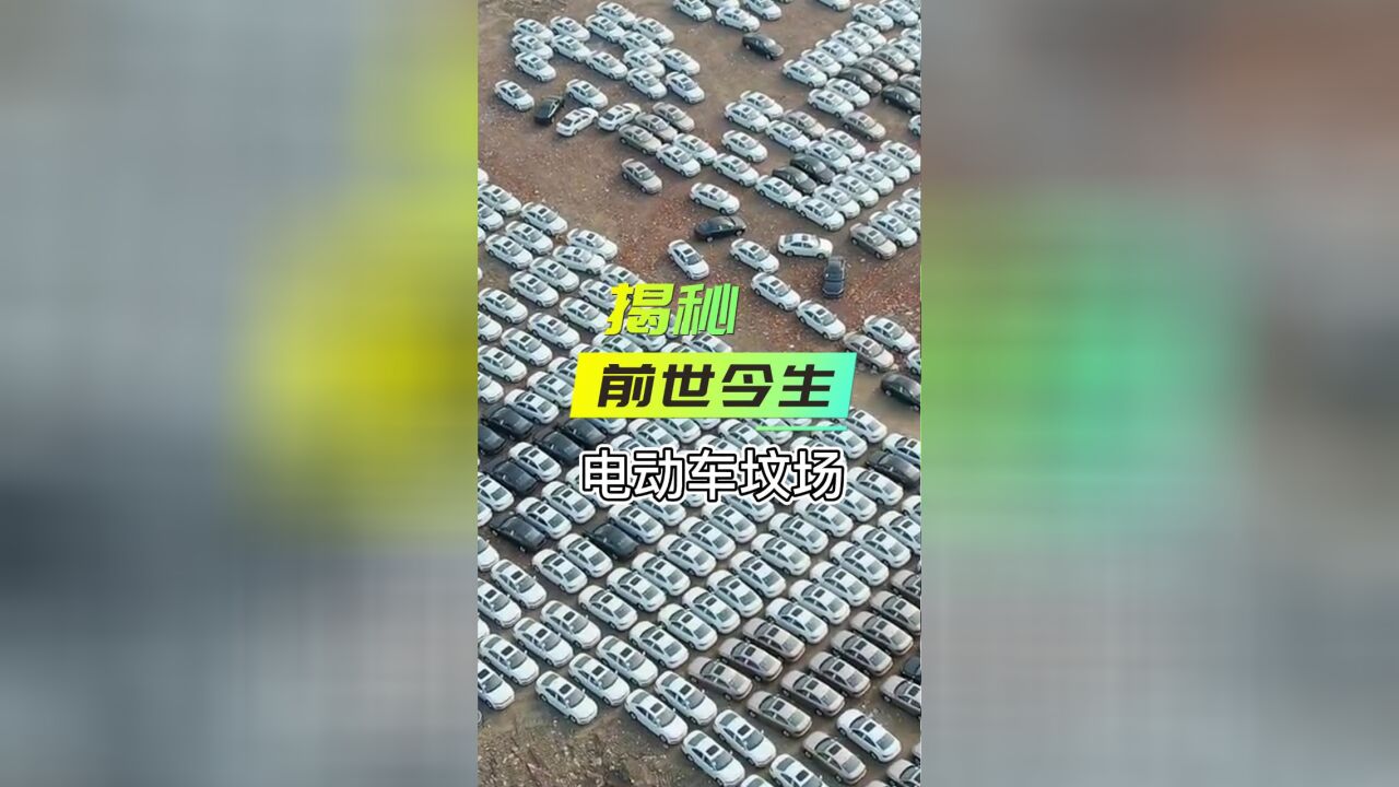 一万块钱能买三五辆电动车,揭秘新能源汽车坟场前世今生