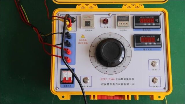 HZTC5kVA 手动数显操作箱仪器接线赫兹电力