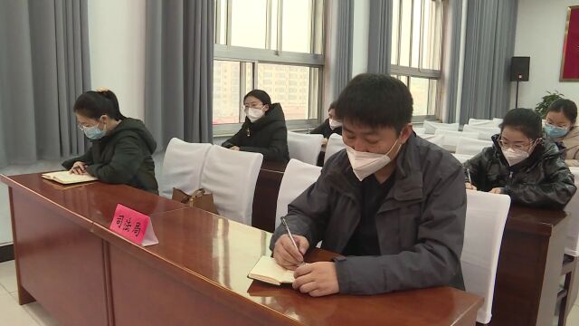 深入学习宣传贯彻党的二十大精神|县委宣讲团到县政法口宣讲党的二十大精神