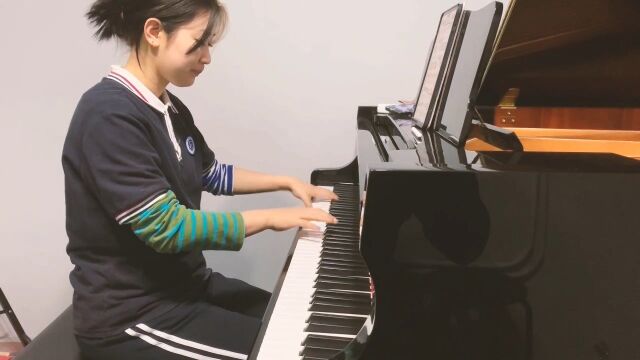 S同学古典钢琴演奏练习 #音乐留学