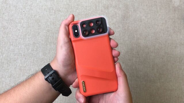 超酷炫镜头手机壳开箱,套上手机那一刻我呆了:这就是iPhone15?