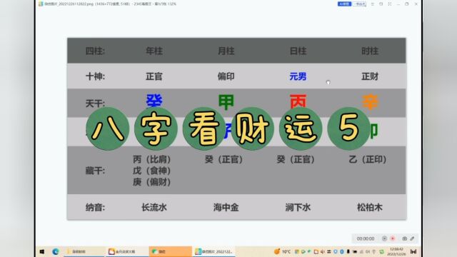 八字看财运5