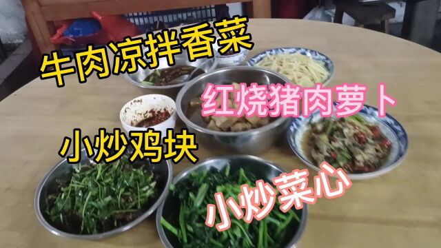 上伙食五个菜,堪称工作餐中的天花板