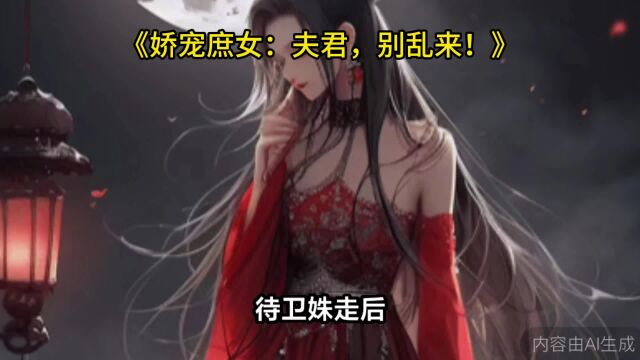 《娇宠庶女:夫君,别乱来!》卫姝楚宁风免费完本小说在线阅读