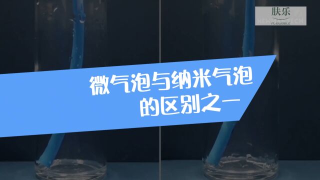 微气泡与纳米气泡之间有什么区别?