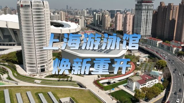 泳迷畅游新池,上海游泳馆“老馆”换新颜