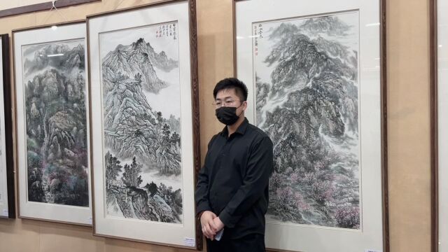 大孤山杏梅花旅游节书画作品展