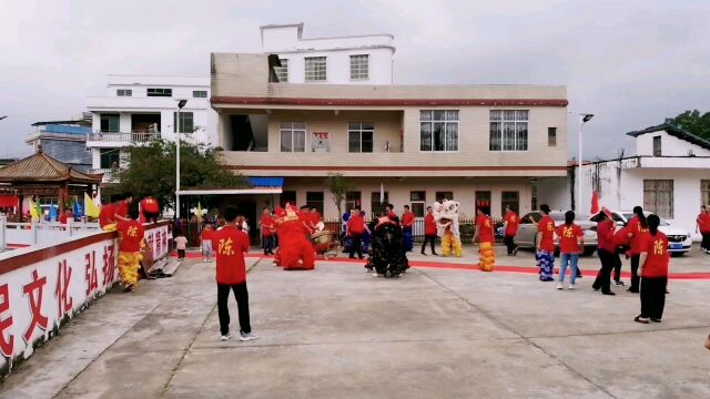 高空航拍博白新农村,新景象