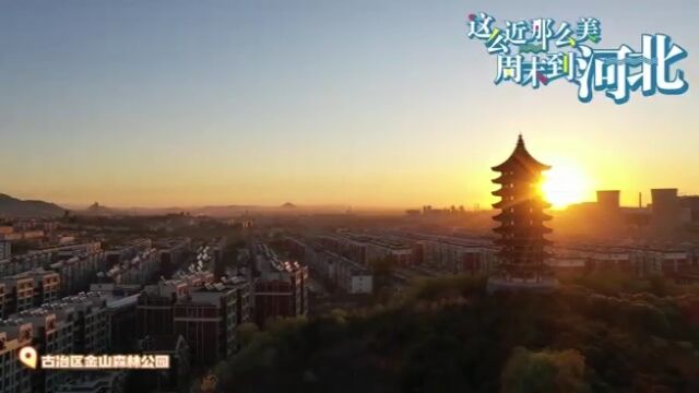 这么近那么美周末到河北古冶区金山森林公园