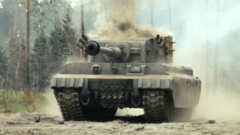 二战电影《白色虎式》苏式T34坦克大战陆地之王德国虎式坦克