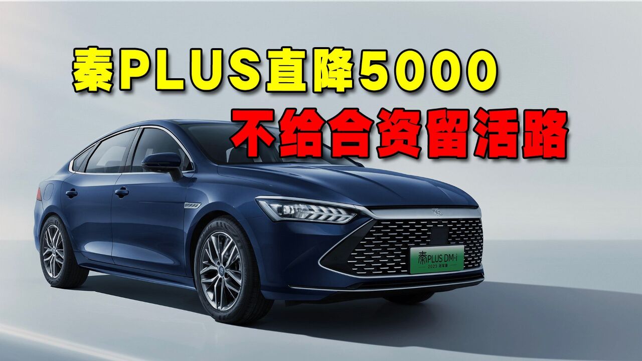 【视频】秦PLUS直降5000元,不给合资留活路